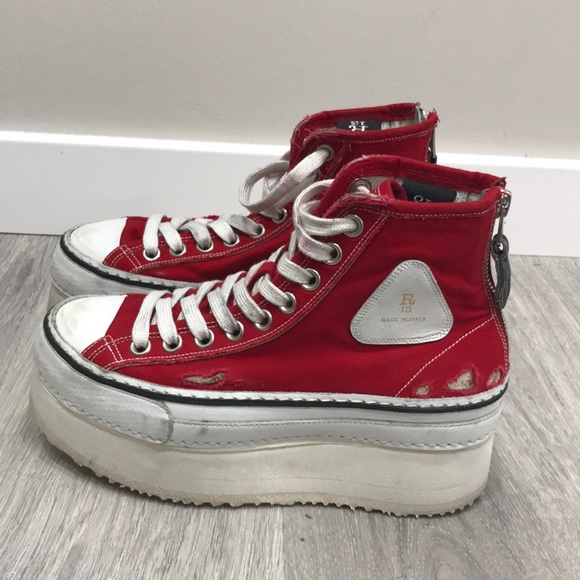 R 13 Shoes - R13 double stack sneakers. Size usa 5 IT35. NEW